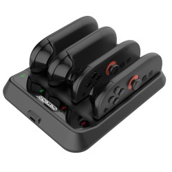 PGTECH GP-371 Switch2 Joy-Con neljän ohjaimen magneettinen C-tyypin lataustelakka
