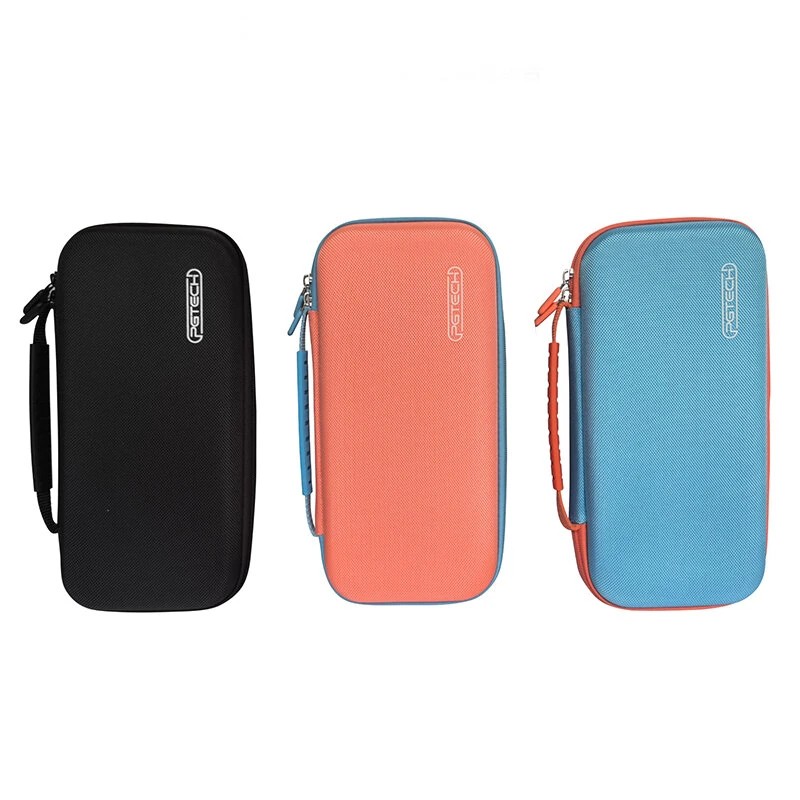 PGTECH GP 378 Switch2 konsolin kantolaukku EVA Oxford kankaalla iskunkestävä kymmenelle pelikortille