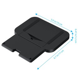 JYS JYS-NS103 säädettävä taittuva monikulmainen pöytäteline Switchille ja laitteille