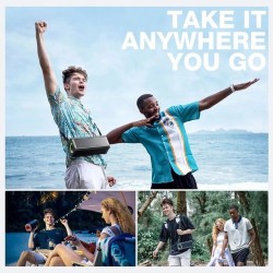 BlitzWolf BW-WA3 Pro kannettava 120W bluetooth-kaiutin nelielementtinen syväbasso RGB-valaistus 16000mAh akkupankki