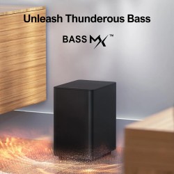 ULTIMEA Poseidon D50 5.1 langaton kaiutinpaneeli surround-ääni BassMax DSP-siru kolme taajuuskorjaintilaa