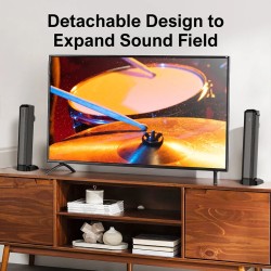 Ultimea apollo s50 4.1-kanavainen äänipalkki bluetooth-yhteydellä usb-subwoofer ja dsp-siru