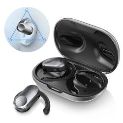 BlitzMax BM-CT1 avoimet korvakoukkuiset langattomat kuulokkeet 16,2 mm suuret kaiuttimet 50 tunnin akunkesto