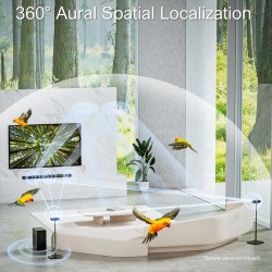 ULTIMEA Nova S80 5.1.2 Dolby Atmos äänipalkki kotiteatteri jalustat ja bassokaiutin