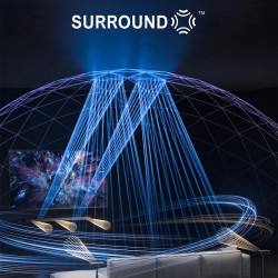 ULTIMEA Nova S80 5.1.2 Dolby Atmos äänipalkki kotiteatteri jalustat ja bassokaiutin