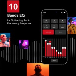 ULTIMEA Aura A40 7.1 330W äänipalkki subwooferilla ja 4 ympäröivää kaiutinta