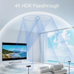 ULTIMEA Nova S80 520W 5.1.2 Dolby Atmos äänipalkki tilaääni langaton 8-tuumainen bassokaiutin 4K HDR eARC