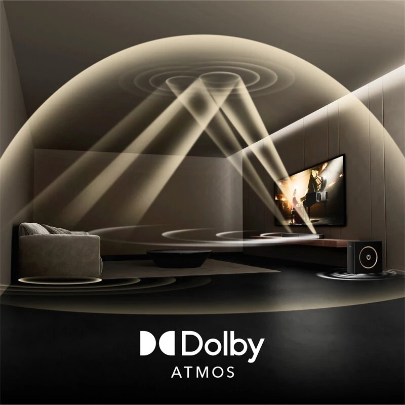 Ultimea Skywave F30 3.1.2CH Dolby Atmos 300W äänipalkki ja langallinen 5,25 tuuman subwoofer