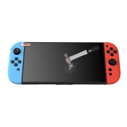 TNS-3166 karkaistu näytönsuoja NintendoSwitch 2 kaksipakkaus naarmunkestävä ja helppo asentaa