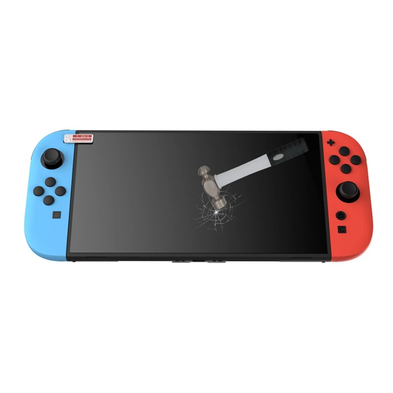 TNS-3166 karkaistu näytönsuoja NintendoSwitch 2 kaksipakkaus naarmunkestävä ja helppo asentaa
