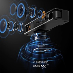 ULTIMEA Solo B30 120W 2.1-kanavainen äänipalkki Bluetoothilla sisäänrakennetulla 3-tuuman subwooferilla