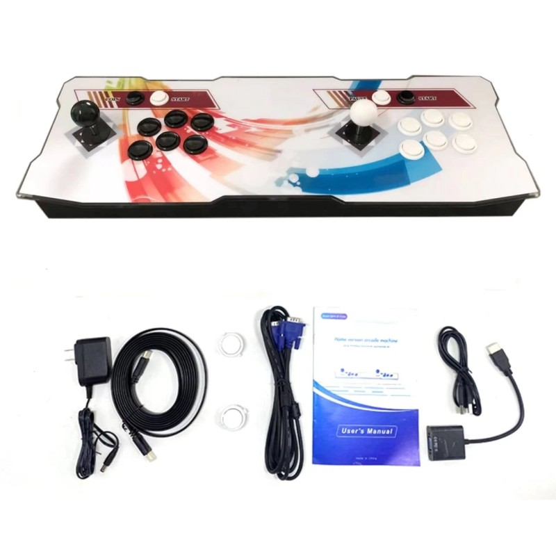 Pandorra Box 3D retro pelikonsoli 7000 peliä 8-painikkeinen kaksinpeli