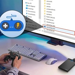KINHANK 500Gt pelikovalevy yli 60000 retropeliä 70 emulaattoria PS2/PS1/N64 USB3.0 Windows