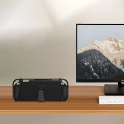 Switch2 monitoimisetti JYS JYS-NS2293 valaistu lataustelakka suojakotelo kahvat ratti pelikorttiteline karkaistu näyttösuoja