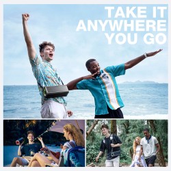 BlitzWolf BW-WA3 Pro 120W langaton kannettava kaiutin neljä elementtiä syvä basso 16000mAh varavirtapankki RGB-valaistus