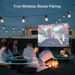 BlitzWolf BW-WA3 Pro 120W langaton kannettava kaiutin neljä elementtiä syvä basso 16000mAh varavirtapankki RGB-valaistus