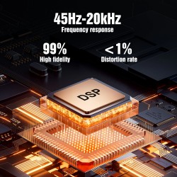 Hiwill A41 Pro 320W 4.1-kanavainen äänipalkki Dolby Atmos 3D-tilaääni langallinen subwoofer