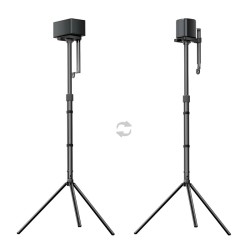 ULTIMEA kaiutinteline Aura sarjan soundbarille säädettävä metallijalusta 62 93 cm