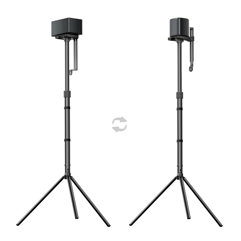 ULTIMEA kaiutinteline Aura sarjan soundbarille säädettävä metallijalusta 62 93 cm