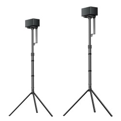 ULTIMEA kaiutinteline Aura-sarjan soundbarille säädettävä metallijalusta 62–93 cm