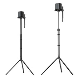 ULTIMEA kaiutinteline Aura-sarjan soundbarille säädettävä metallijalusta 62–93 cm