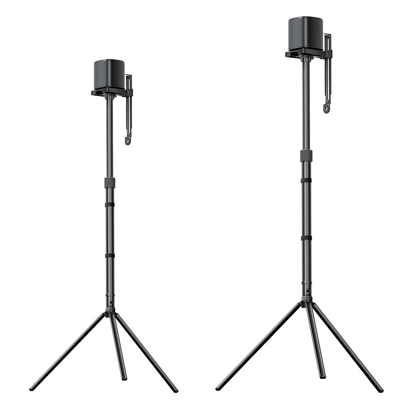 ULTIMEA kaiutinteline Aura-sarjan soundbarille säädettävä metallijalusta 62–93 cm