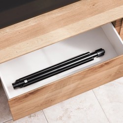 ULTIMEA kaiutinteline Aura-sarjan soundbarille säädettävä metallijalusta 62–93 cm