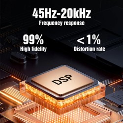 Hiwill A41 Dolby Atmos 300W 4.1CH äänipalkki erillisellä subwooferilla ja surround-kaiuttimilla