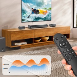 Hiwill A41 Dolby Atmos 300W 4.1CH äänipalkki erillisellä subwooferilla ja surround-kaiuttimilla