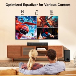 Hiwill A21 Dolby Atmos 200 watin 2.1-kanavainen äänipalkki ulkoisella subwooferilla