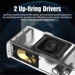 Hiwill A512 5.1.2-kanavainen 360° Dolby Atmos äänipalkki ja 6,5 tuuman subwoofer