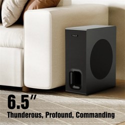 Hiwill A512 5.1.2-kanavainen 360° Dolby Atmos äänipalkki ja 6,5 tuuman subwoofer