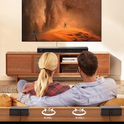 Hiwill A51 PRO Dolby Atmos 5.1-kanavainen 420W äänipalkki langaton 6,5-tuumainen subwooferi