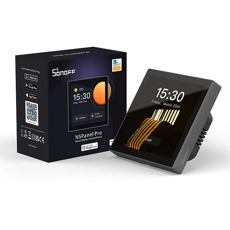 SONOFF NSPanel Pro älykodin ohjauspaneeli kosketusnäytöllä Zigbee 3 0 Wi Fi ääniohjauksella EU versio