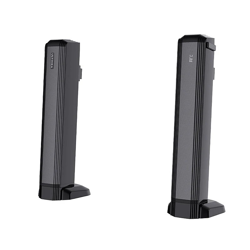 Ultimea Apollo S40 2.0-kanavainen bluetooth-äänipalkki 2 diskanttia 2 bassokaiutinta syvä basso 6 EQ-tilaa irrotettava kaiutin