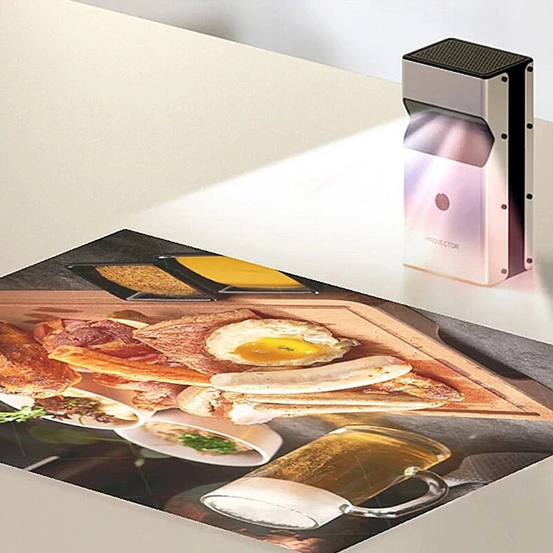 Wupro UST Lite One kotiteatteri laserprojektori 1080p 4K-tuki Android 9.0 langaton