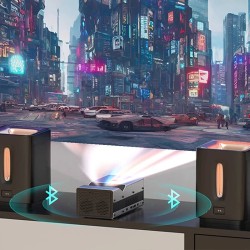 Wupro UST Lite One kotiteatteri laserprojektori 1080p 4K-tuki Android 9.0 langaton