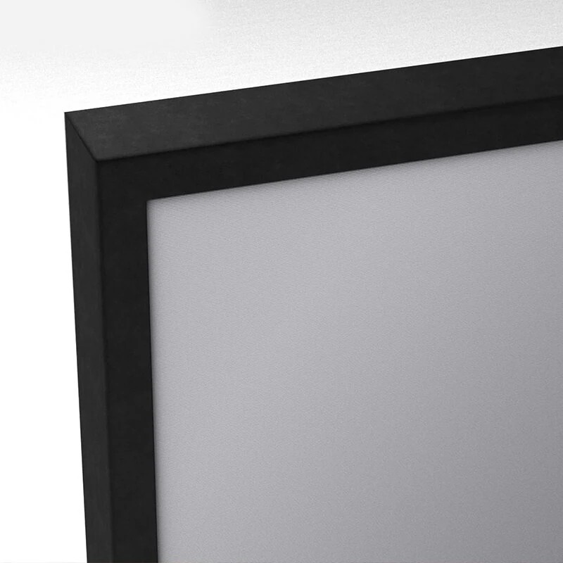 Wupro Cinema kiinteäkehysinen musta kristallivalkokangas 4K 160° 10 mm ohut kehys 92–130 tuumaa