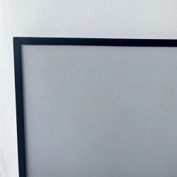 Wupro Cinema kiinteäkehyksinen harmaa kristallinäyttö kotiteatteri 16:9 4K 3D 92–130 tuumaa