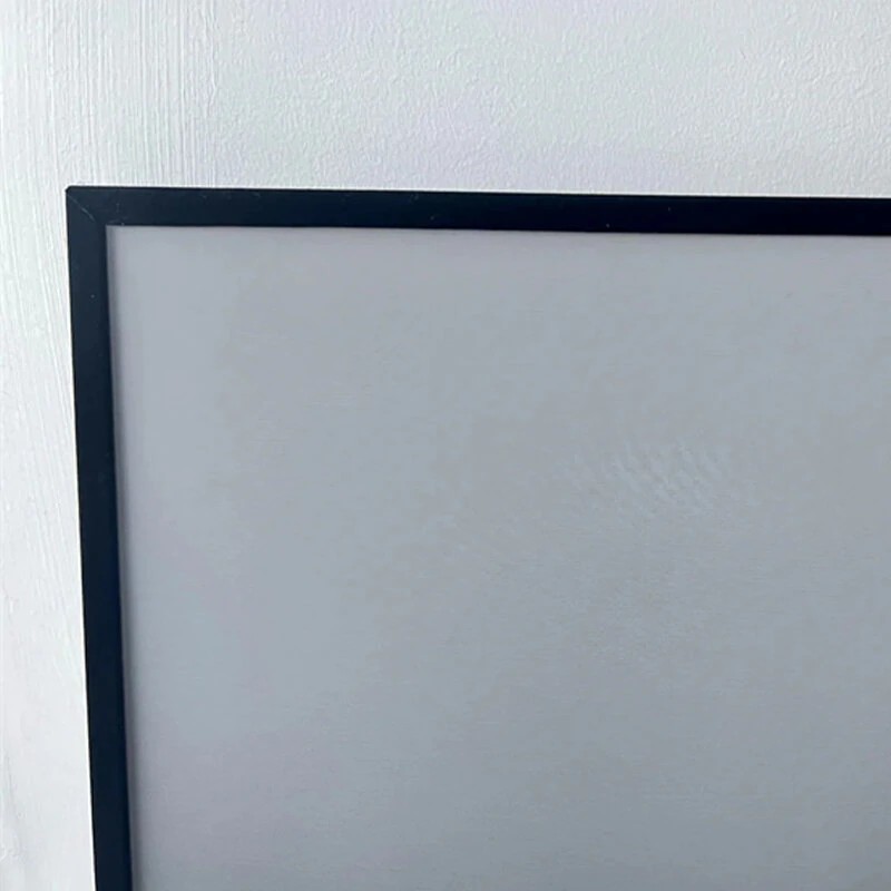 Wupro Cinema kiinteäkehyksinen harmaa kristallinäyttö kotiteatteri 16:9 4K 3D 92–130 tuumaa