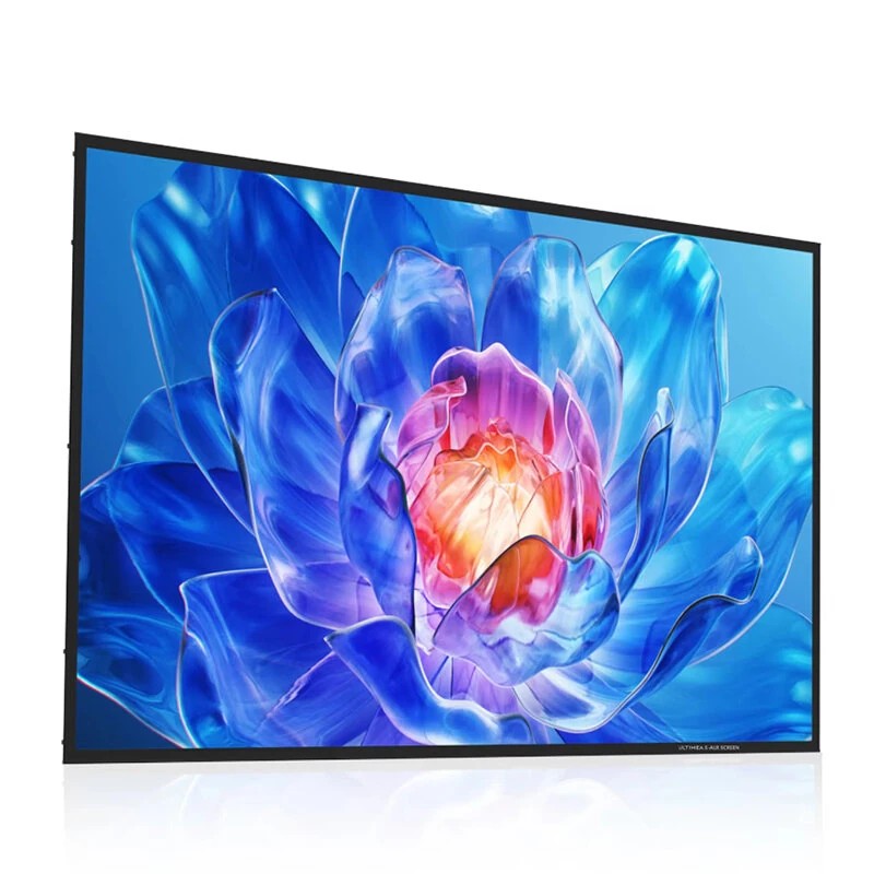 ULTIMEA E ALR 100 tuumaa taitettava 2 0 vahvistus 80 ympäristönvalon hylkivä kotiteatteri valkokangas