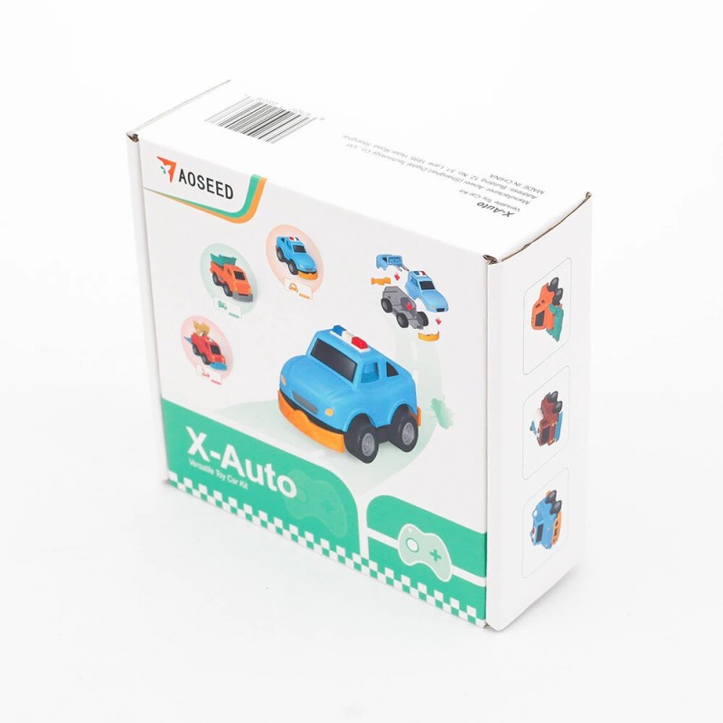 AOSEED X Auto kolmen auton 3D tulostettava kauko ohjattava STEM opetussarja