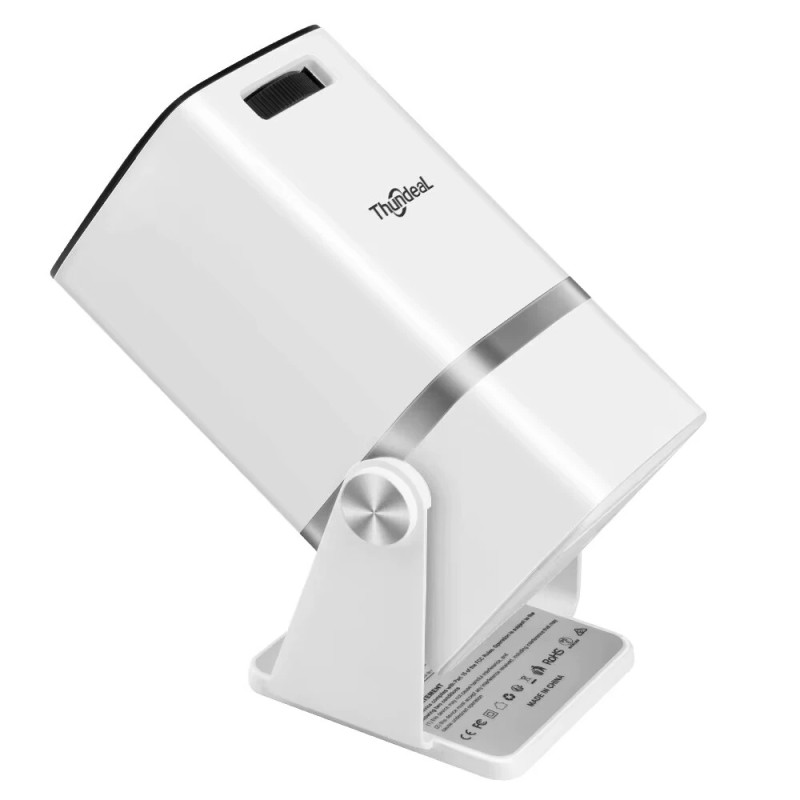 ThundeaL TD80W projektori täysi hd android 13 11000 lumenia wifi6 bluetooth 4k-tuki kannettava kotiteatteri