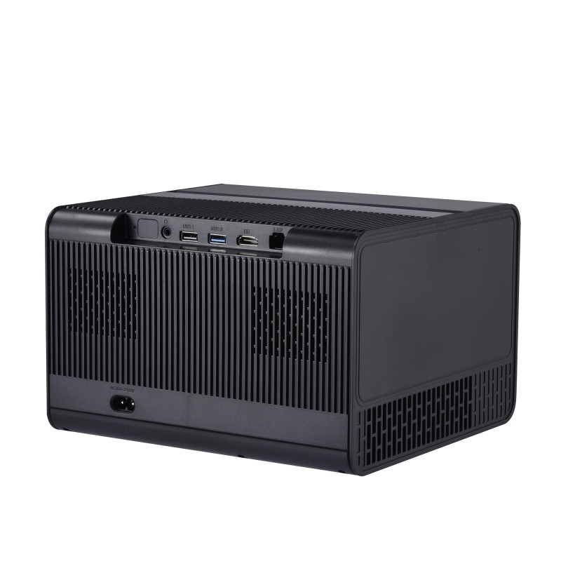 Zhenevo Z1 Android 12.0 LED-projektori 800 ANSI lumenia 1080p 4K-tuki sisäiset 8W stereokaiuttimet WiFi6 automaattitarkennus