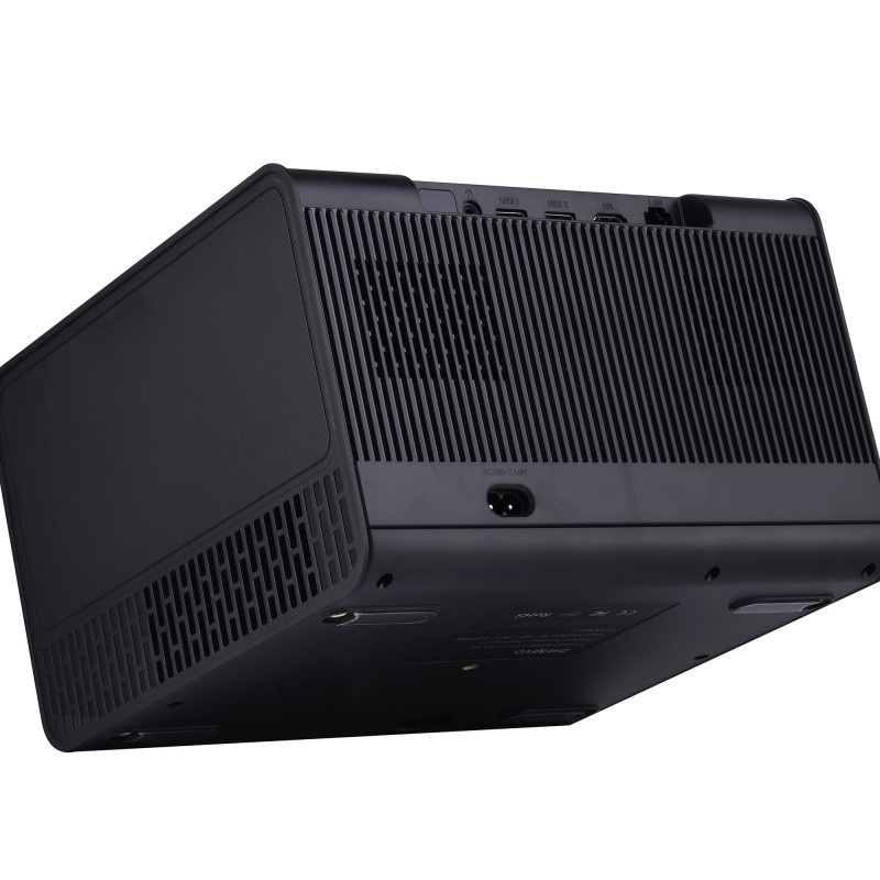 Zhenevo Z1 Android 12.0 LED-projektori 800 ANSI lumenia 1080p 4K-tuki sisäiset 8W stereokaiuttimet WiFi6 automaattitarkennus