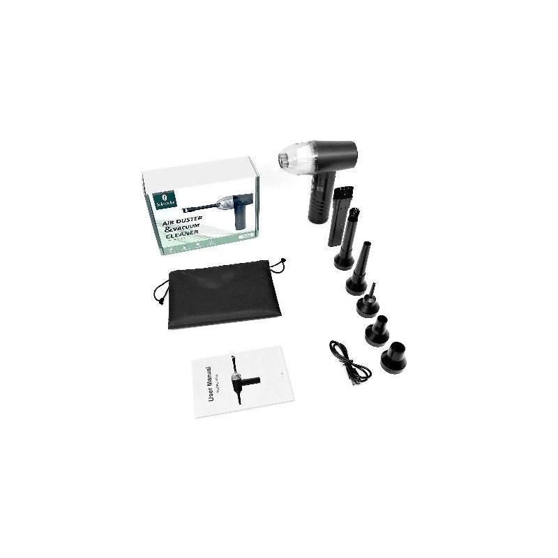 MECO ELEVERDE ME-CR1 sähköinen nelitoiminen paineilmapuhallin ja imuri kolmivaihteinen ladattava näppäimistön puhdistin