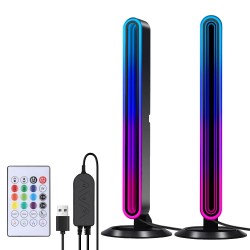 BlitzWolf BW-AL1 monivärinen langaton pelimonitorin tunnelmavalo sovellusohjauksella