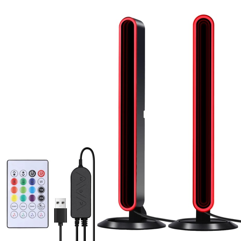 BlitzWolf BW-AL1 monivärinen langaton pelimonitorin tunnelmavalo sovellusohjauksella