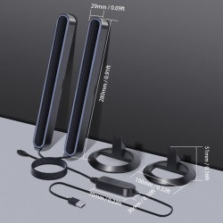 BlitzWolf BW-AL1 monivärinen langaton pelimonitorin tunnelmavalo sovellusohjauksella