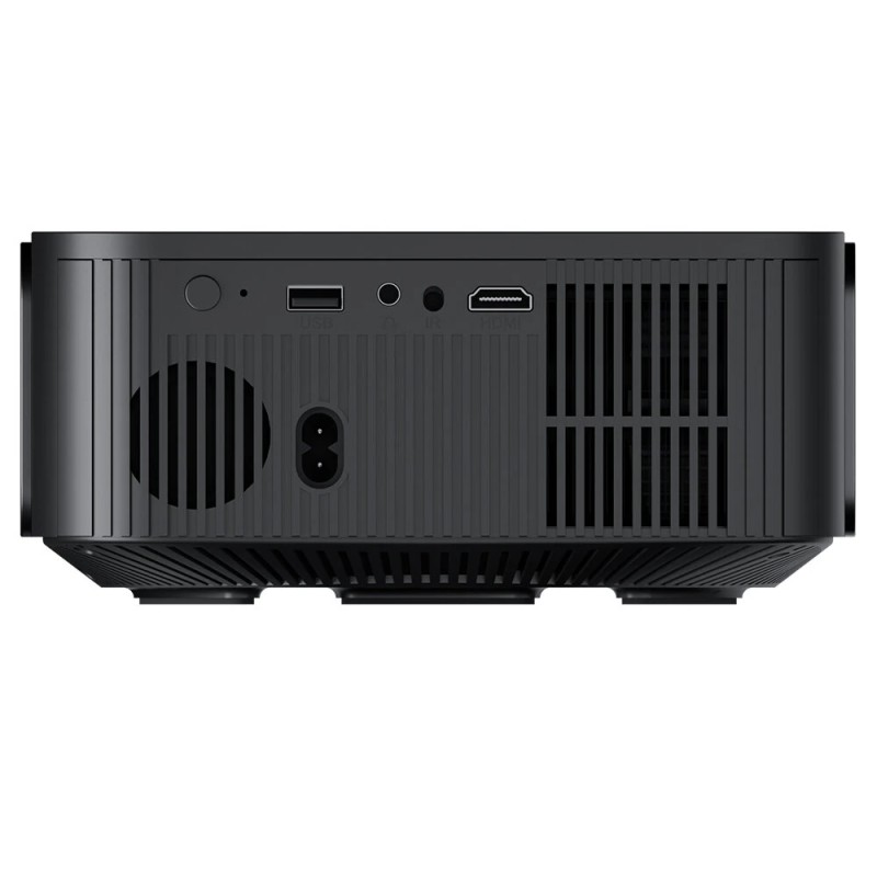 Blitzwolf V10 3-tuumainen LCD-projektori 120-tuuman kuva langaton kaksikaista Wi-Fi Bluetooth-versio 5.3 sähköinen tarkennus